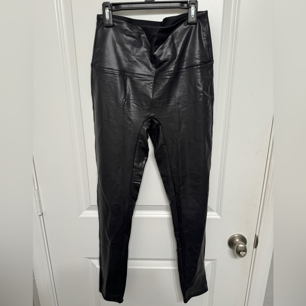 Faux leather leggings - never worn
